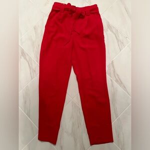 Red express dress pants